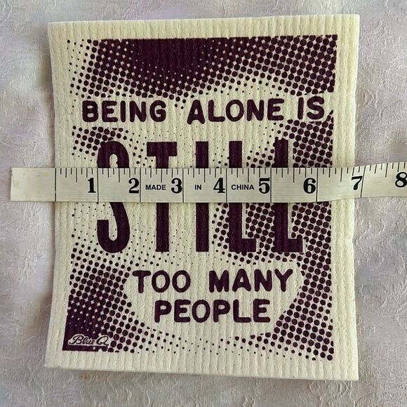 Blue Q Swedish Dish Cloth Quirky Fun Practical - Picture 3 of 3